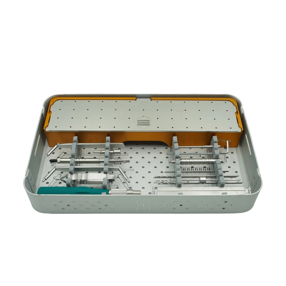 Multi-Purpose 2.4mm Veterinary Orthopedic Instrument Set with Plates and Screws - xcvet.com