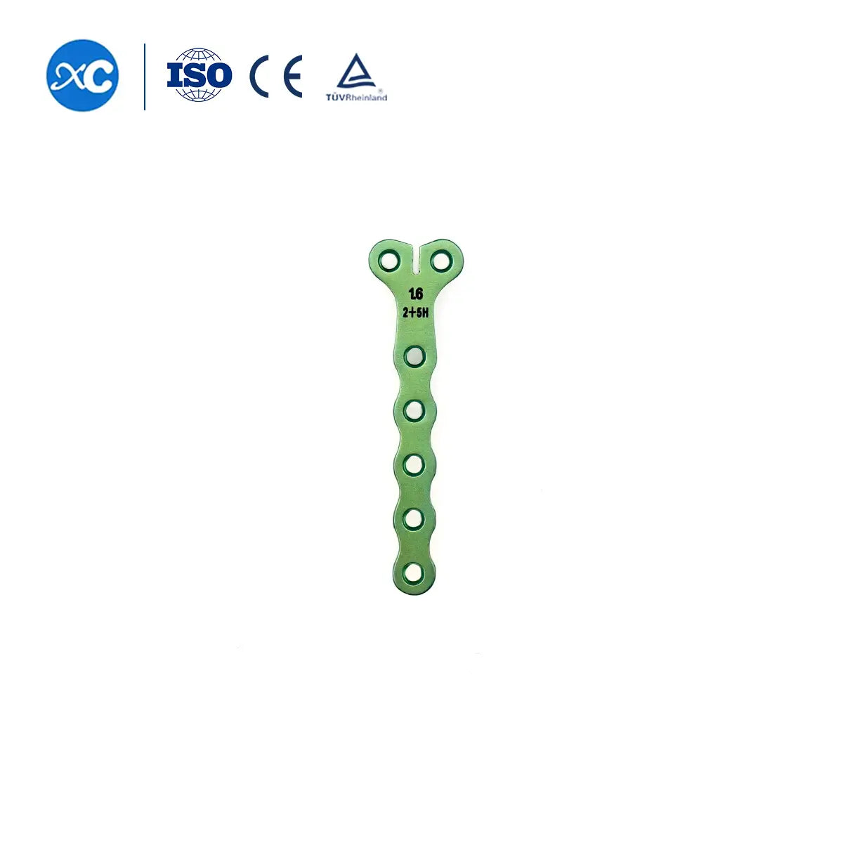 1.6mm Titanium T-Type Locking Bone Plate for Fracture Fixation in Very Small Animals - xcvet.com