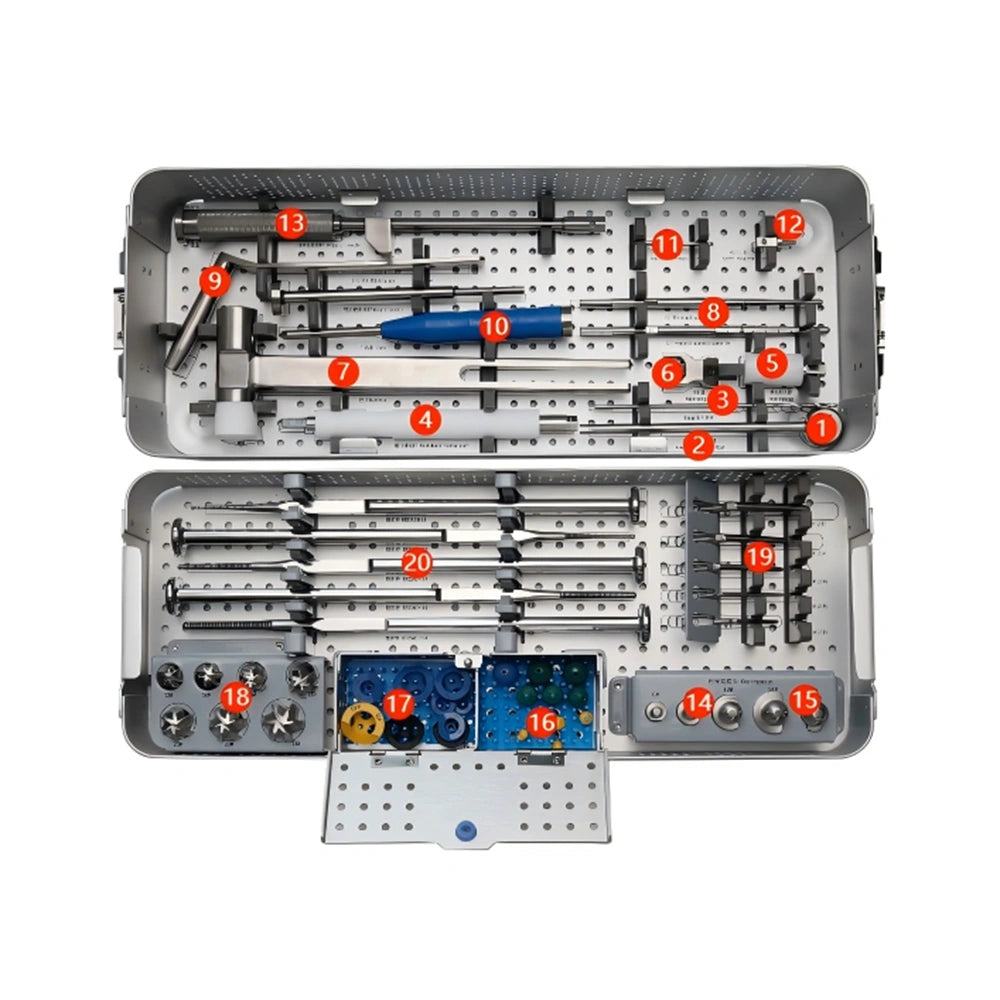 Small Animal THR Surgical A-Type Total Hip System Instrument For 1#~5# Stem - xcvet.com