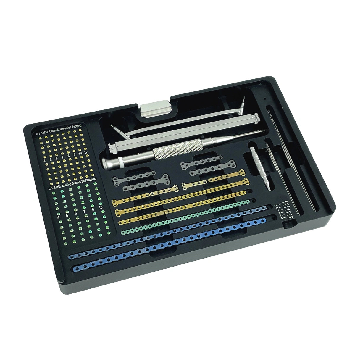 Veterinary Orthopedic Mini Instrument Kit with Full Nail Set and Aluminum Box - xcvet.com
