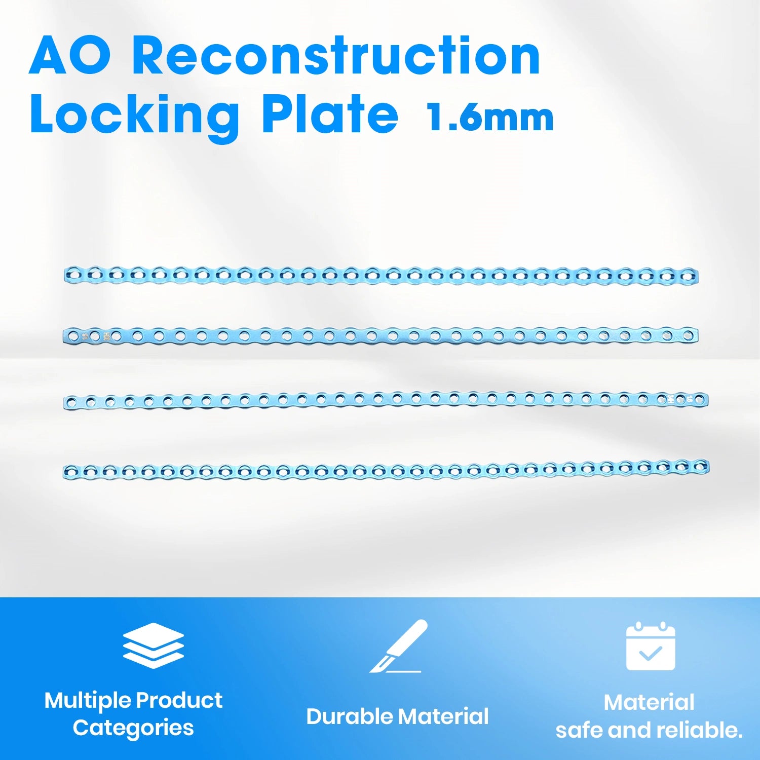 Veterinary Orthopedics ALPS-II 1.6mm Reliable Fracture Plate System - xcvet.com