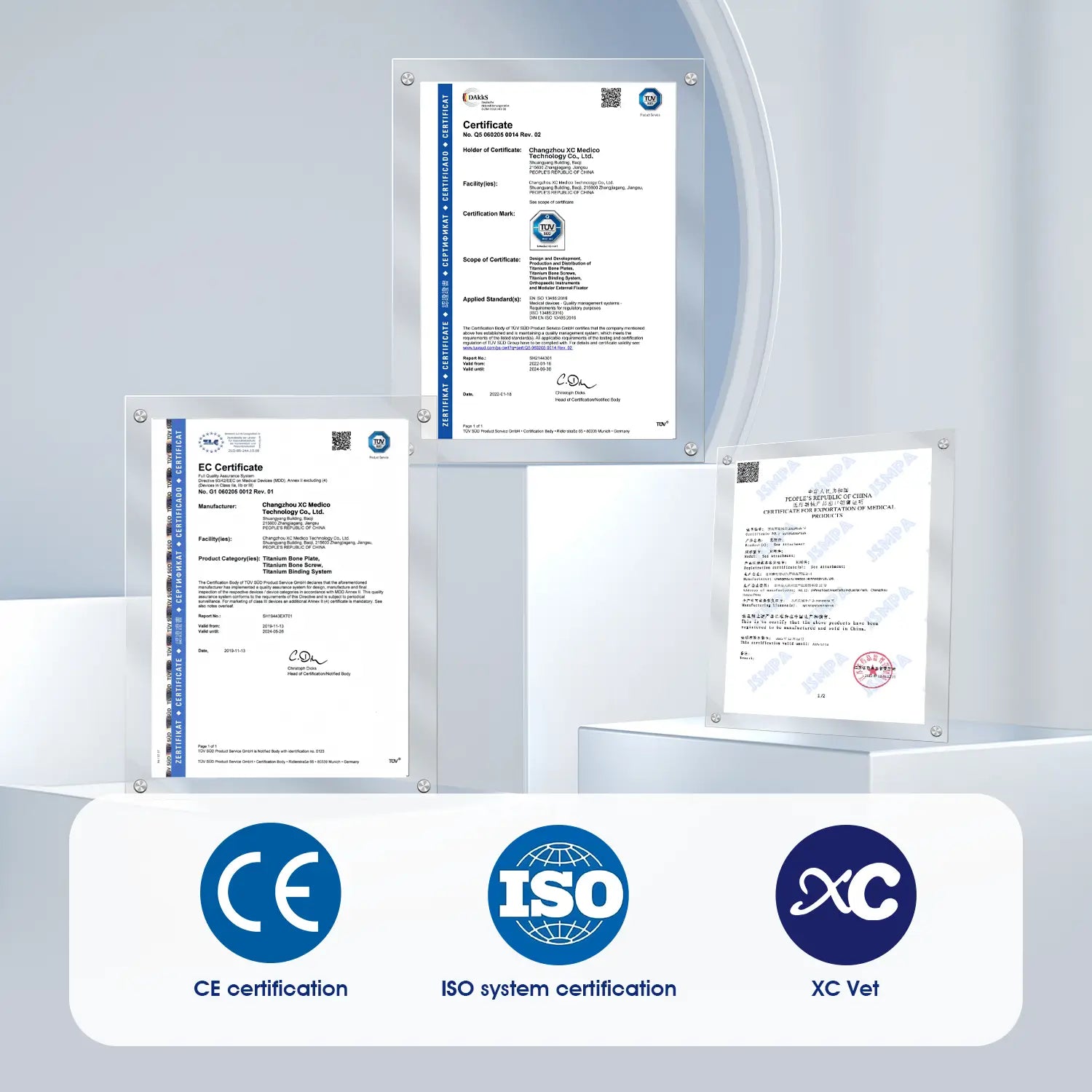 Small Animals 2.0/2.4mm Titanium TPLO Instrument Set with Multi-Axial Locking - xcvet.com