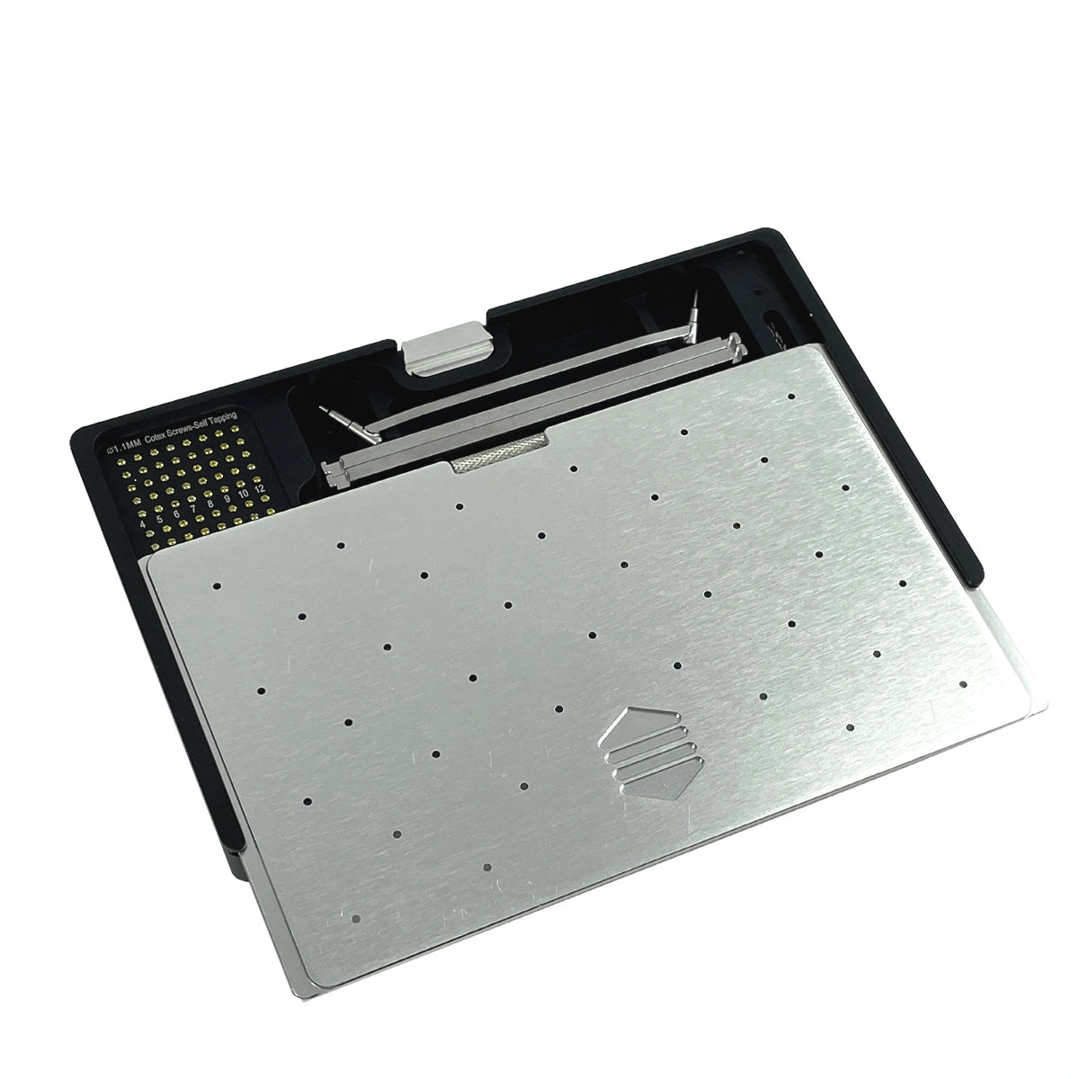 Veterinary Orthopedic Mini Instrument Kit with Full Nail Set and Aluminum Box - xcvet.com