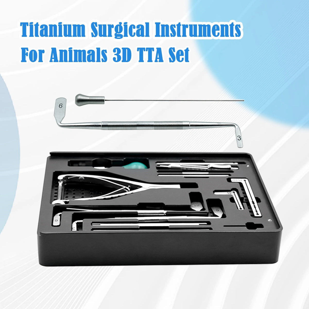 Veterinary Tibial Tuberosity Advancement TTA Surgical Instrument Set – No Implant - xcvet.com
