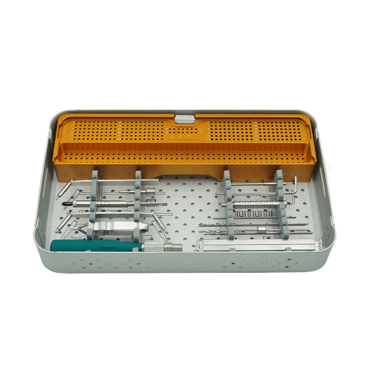 Multi-Purpose 2.4mm Veterinary Orthopedic Instrument Set with Plates and Screws - xcvet.com