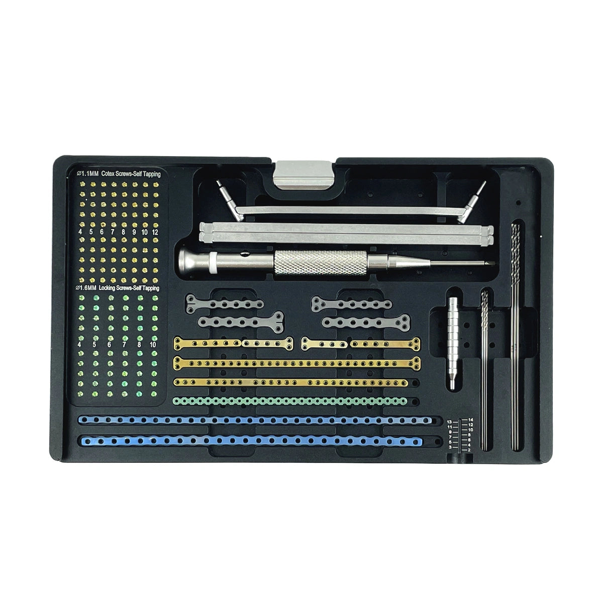 Veterinary Orthopedic Mini Instrument Kit with Full Nail Set and Aluminum Box - xcvet.com