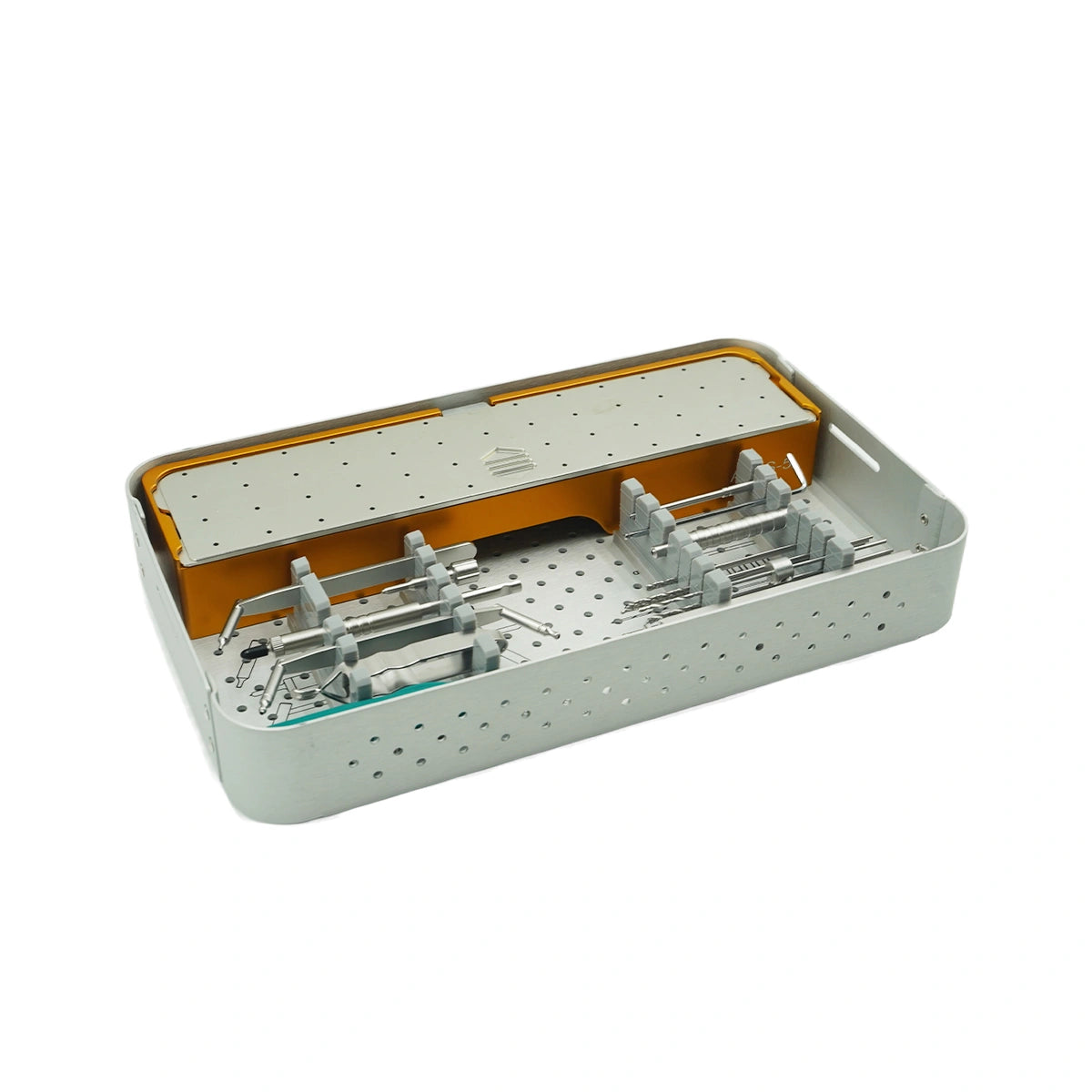 Multi-Purpose 2.4mm Veterinary Orthopedic Instrument Set with Plates and Screws - xcvet.com
