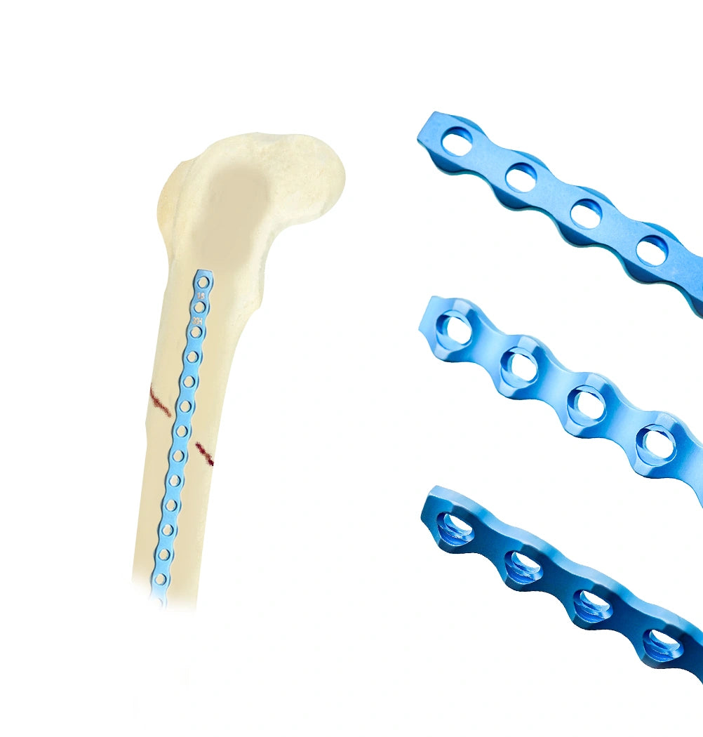 Veterinary 4.0mm ALPS-II Locking Plate for Small Animal Orthopedic Procedures - xcvet.com