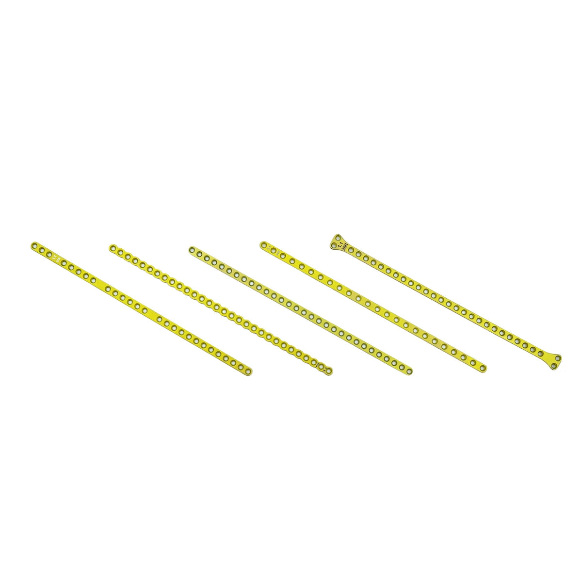 Small Animal Orthopedic Implants 1.1mm Titanium Straight Cuttable Plate - xcvet.com