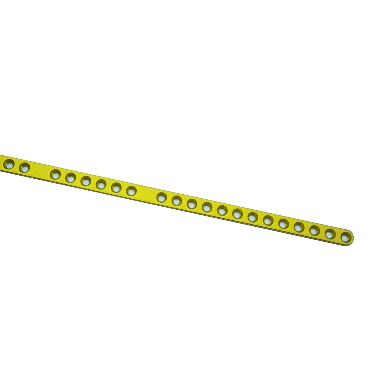 1.1mm Titanium Neutral Cuttable Plate 27 holes Titanium Animal Limb Bone Plate - xcvet.com