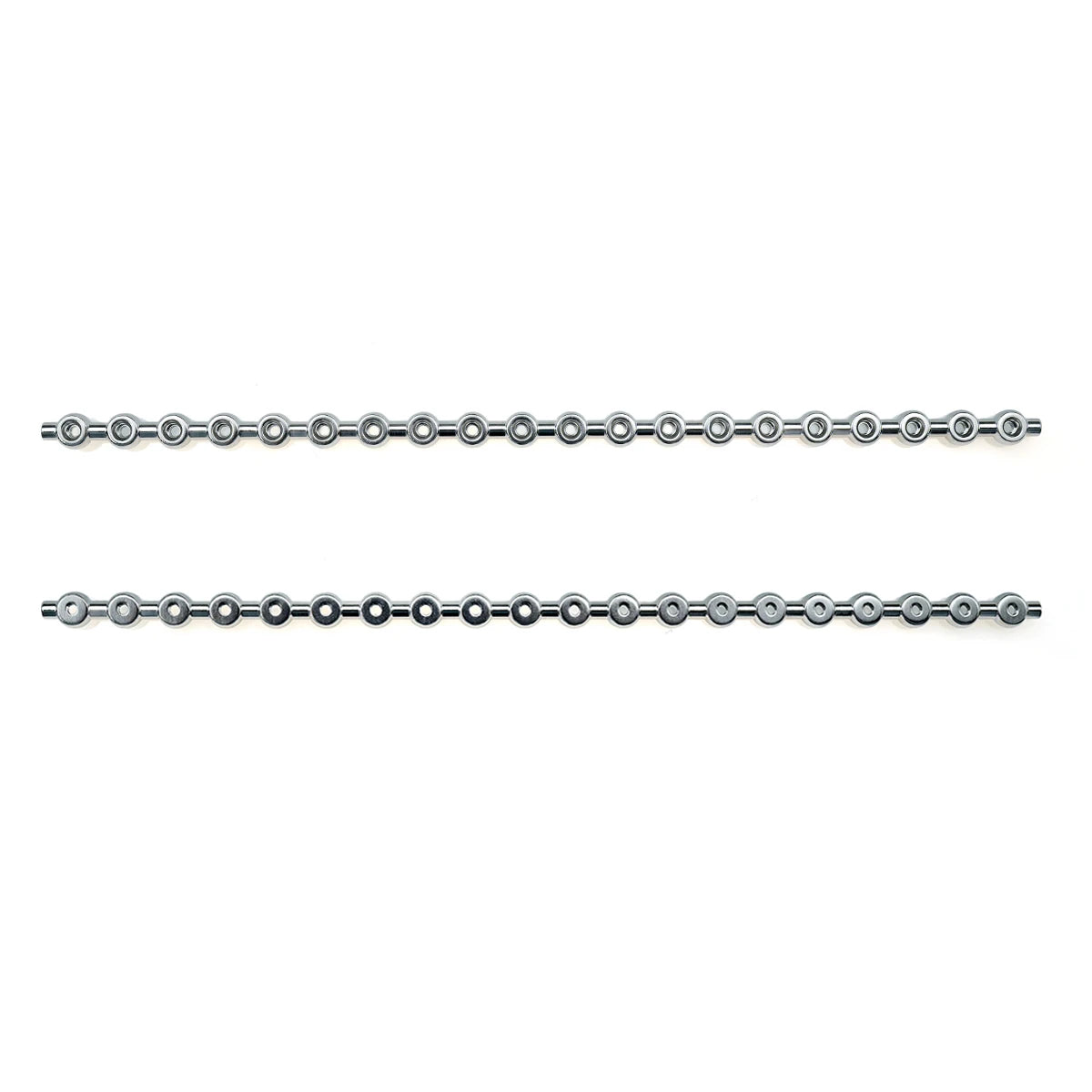 Dogs and Cats Orthopedic Implants 20 holes Stainless Steel SOP (String of Pearls) Pearl Plate - xcvet.com