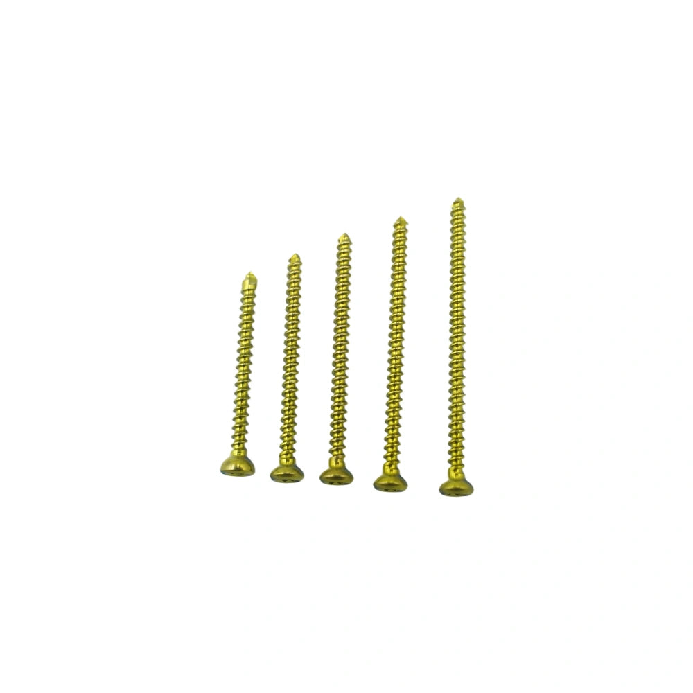 Veterinary 1.5mm Cortical Self-Tapping Screws 6mm,7mm,8mm,10mm,12mm,14mm,16mm,18mm,20mm,22mm,24mm,26mm