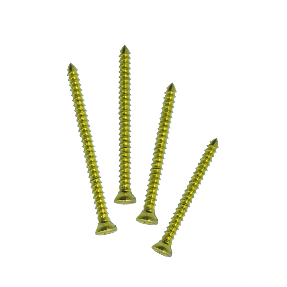 1.5mm Veterinary Cancellous Bone Screws Available in Full-Thread Designs for Orthopedic Implants