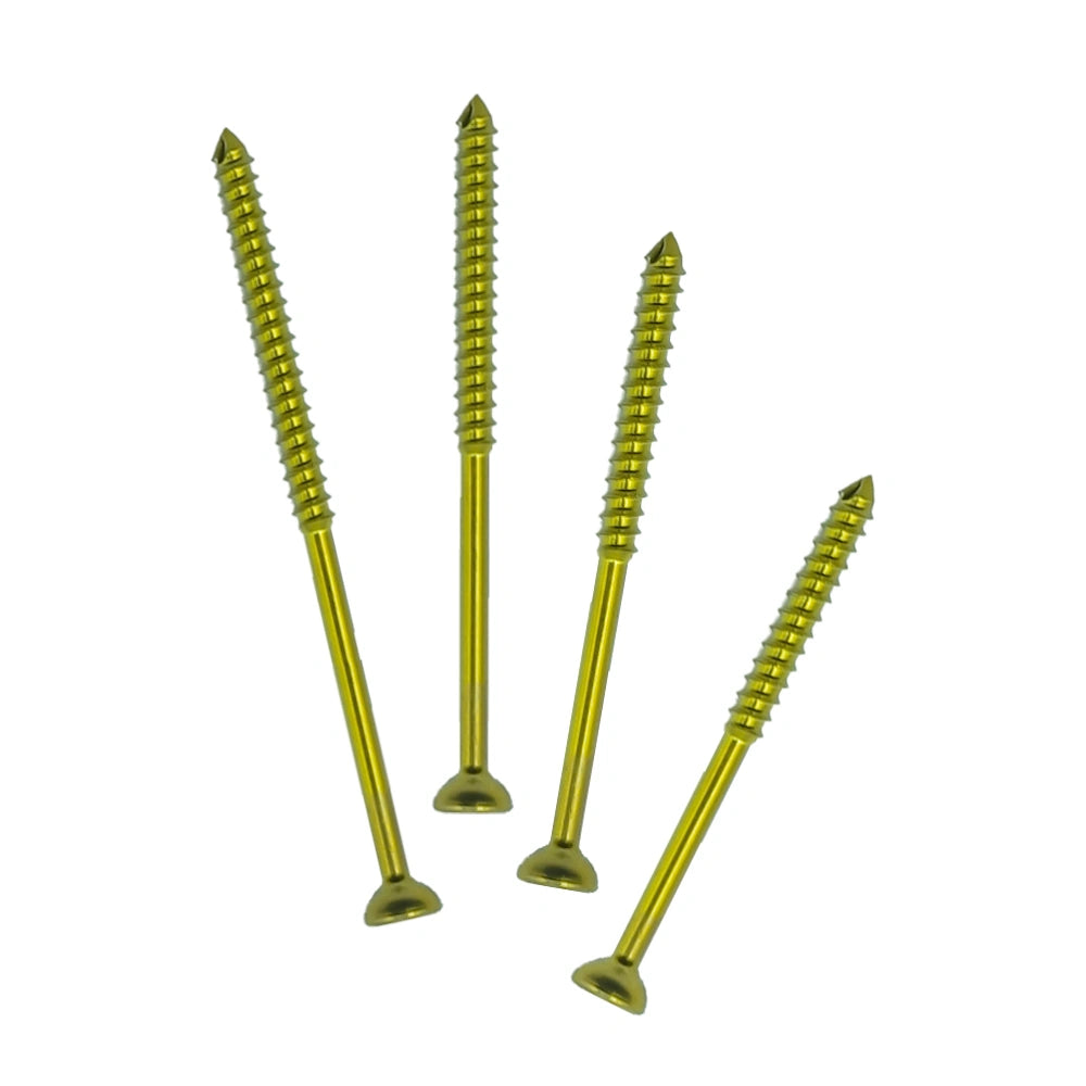 Orthopedic Veterinary φ1.5mm Partial-Thread Cancellous Titanium Screw for Veterinary Orthopedic Implants