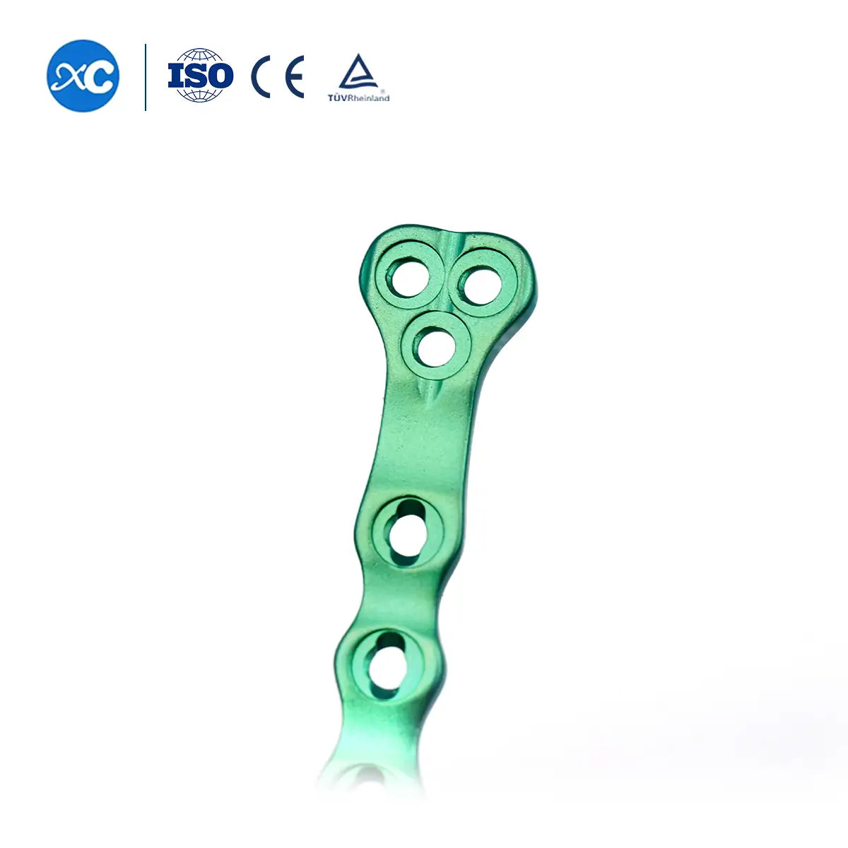 1.6mm Titanium T-Type Locking Bone Plate for Very Small Animals