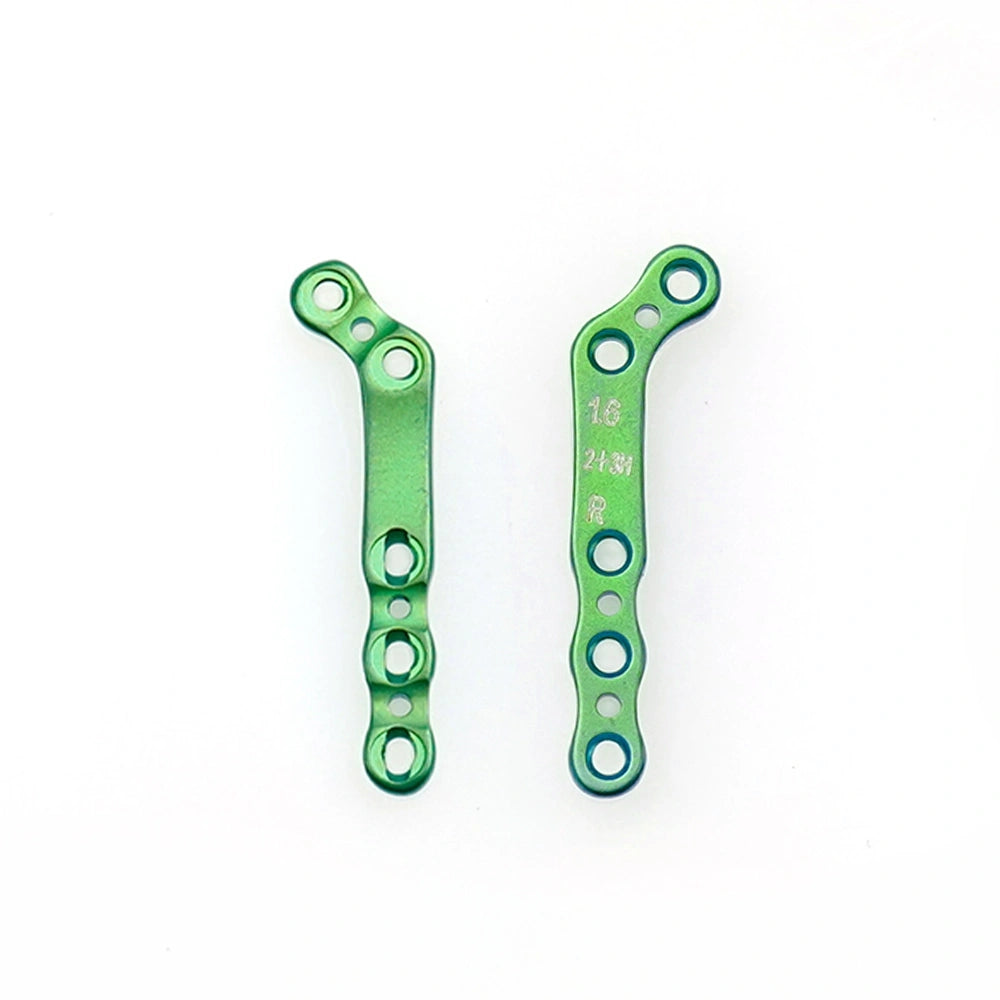 Veterinary 1.6 mm L-Type Titanium Locking Bone Plate, Medical-Grade Surgical Implant