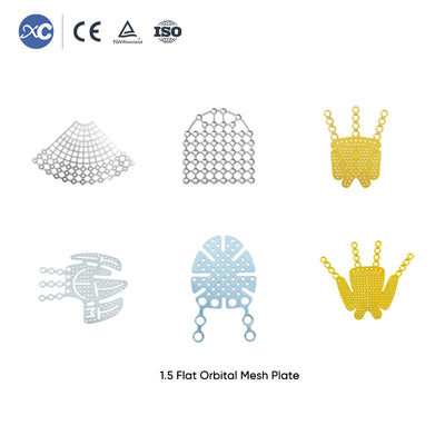 1.5 Flat Orbital Mesh Plate