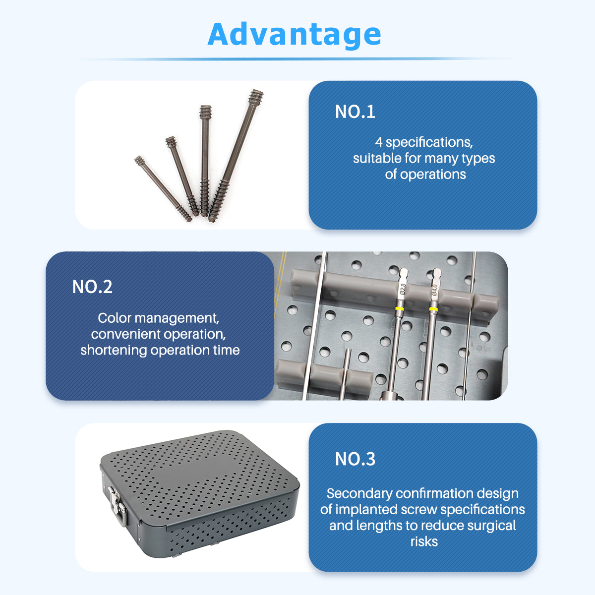 Herbert Screw Instrument Set