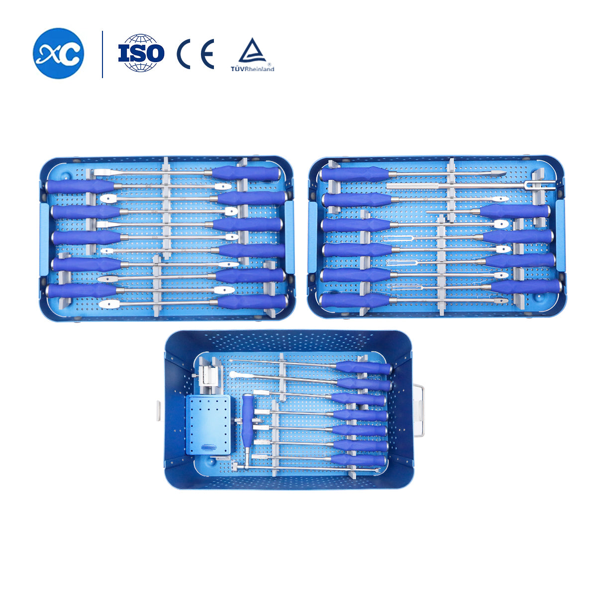 PLIF PEEK Lumbar Cage & Posterior Lumbar Interbody Fusion Cage Instrument Set