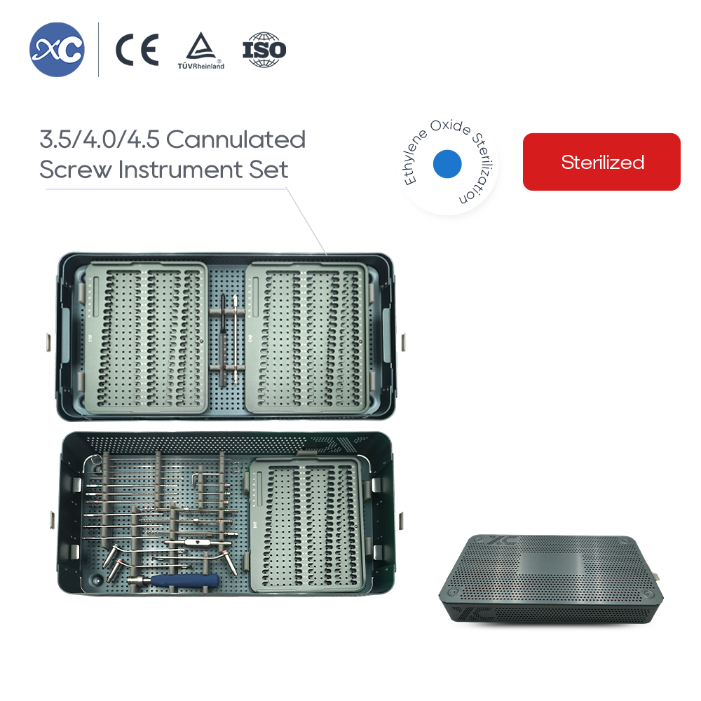 3.5/4.0/4.5 Cannulated Screw Instrument Set