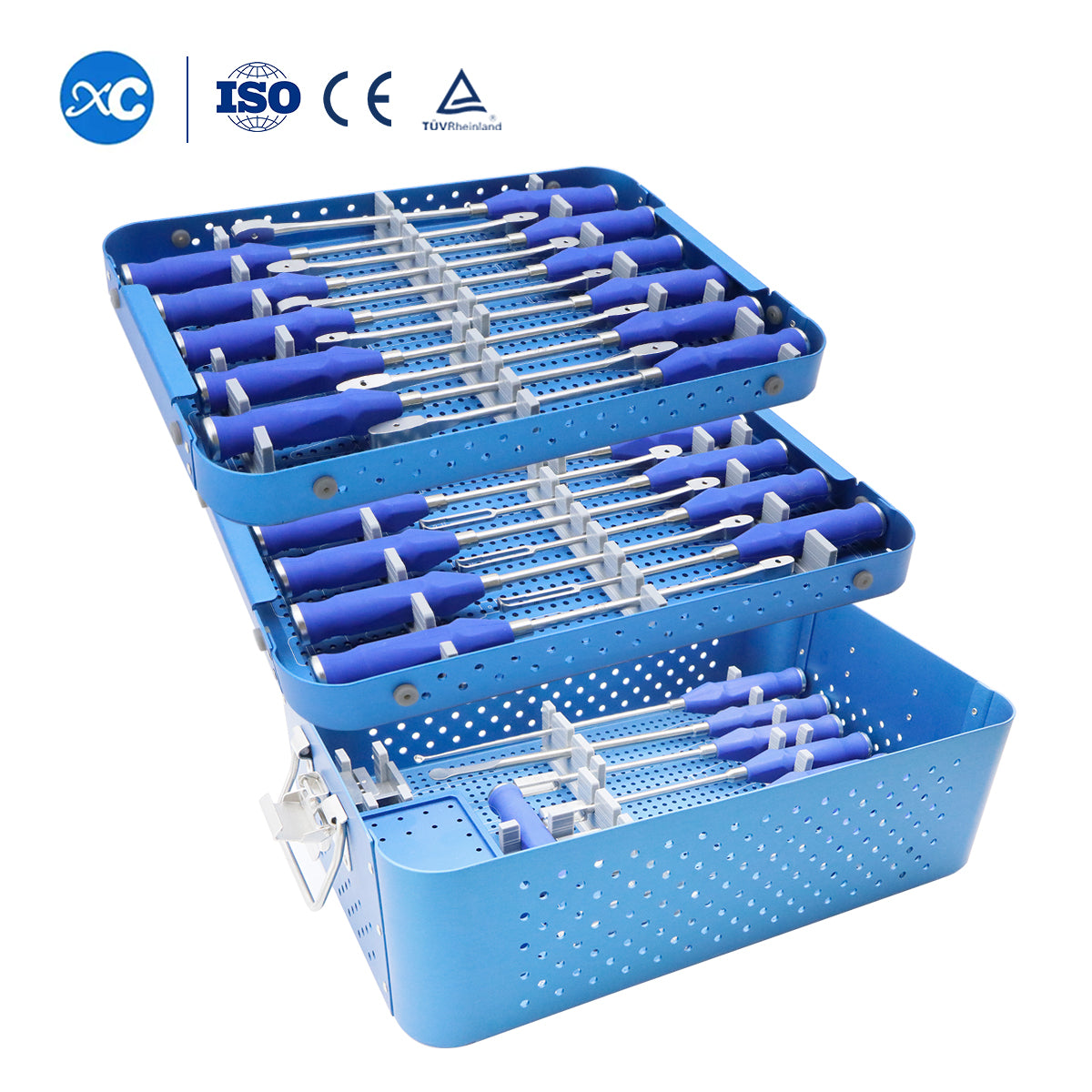 PLIF PEEK Lumbar Cage & Posterior Lumbar Interbody Fusion Cage Instrument Set