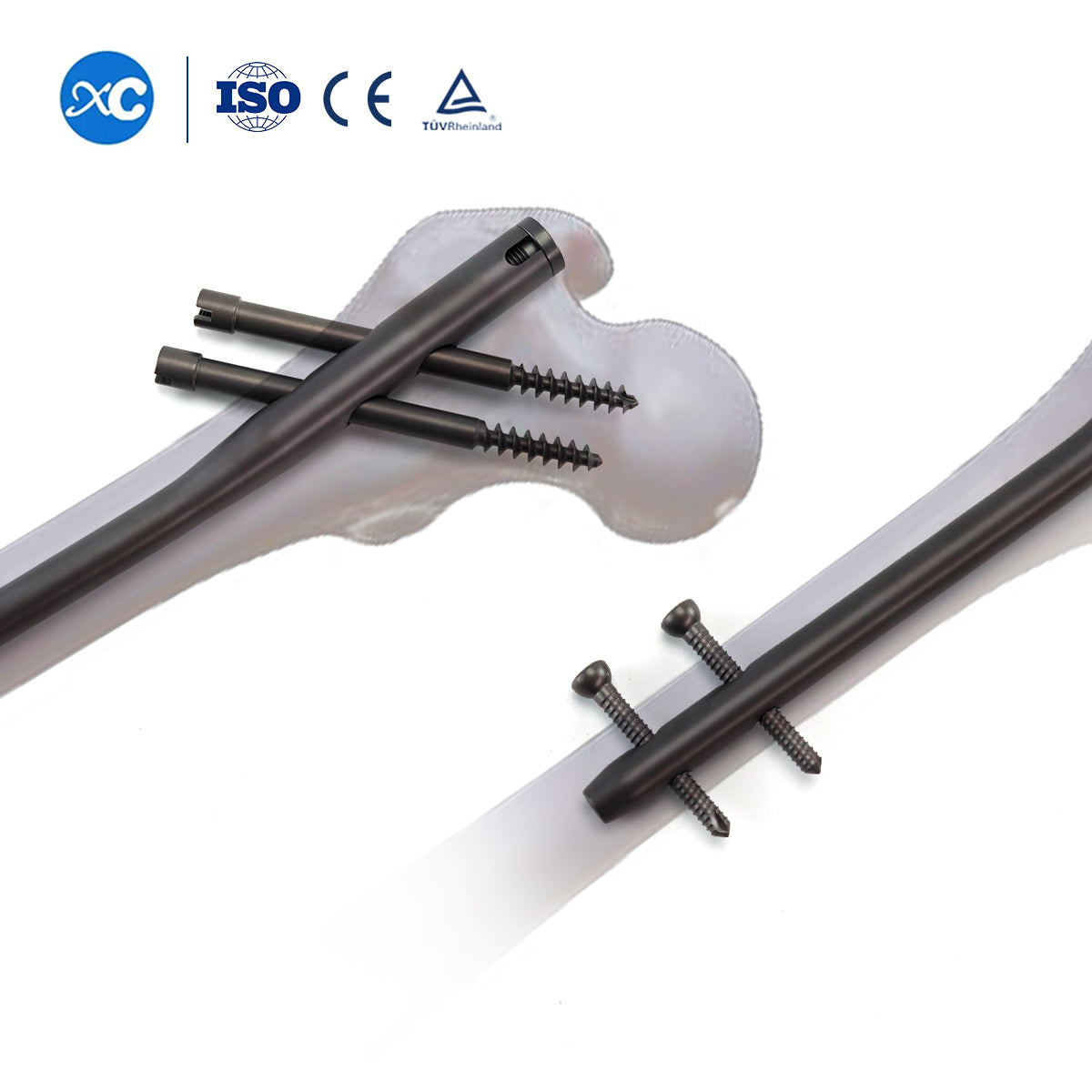 3.5mm Locking Screw for Gamma Intramedually Nail Match 4.5mm Locking Screw 6.5mm Locking Screw Full-threaded