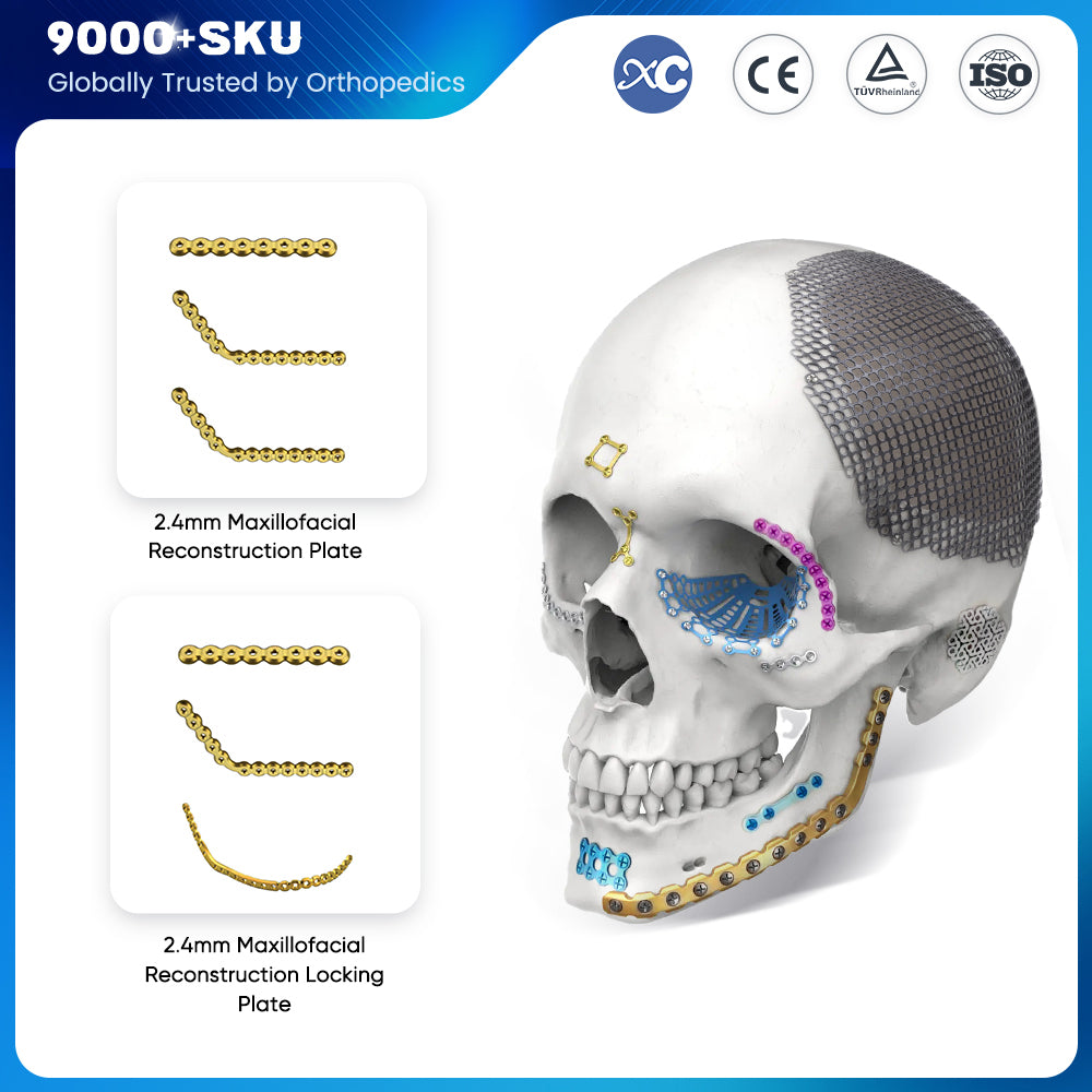 2.4mm Maxillofacial Reconstruction Locking Plate