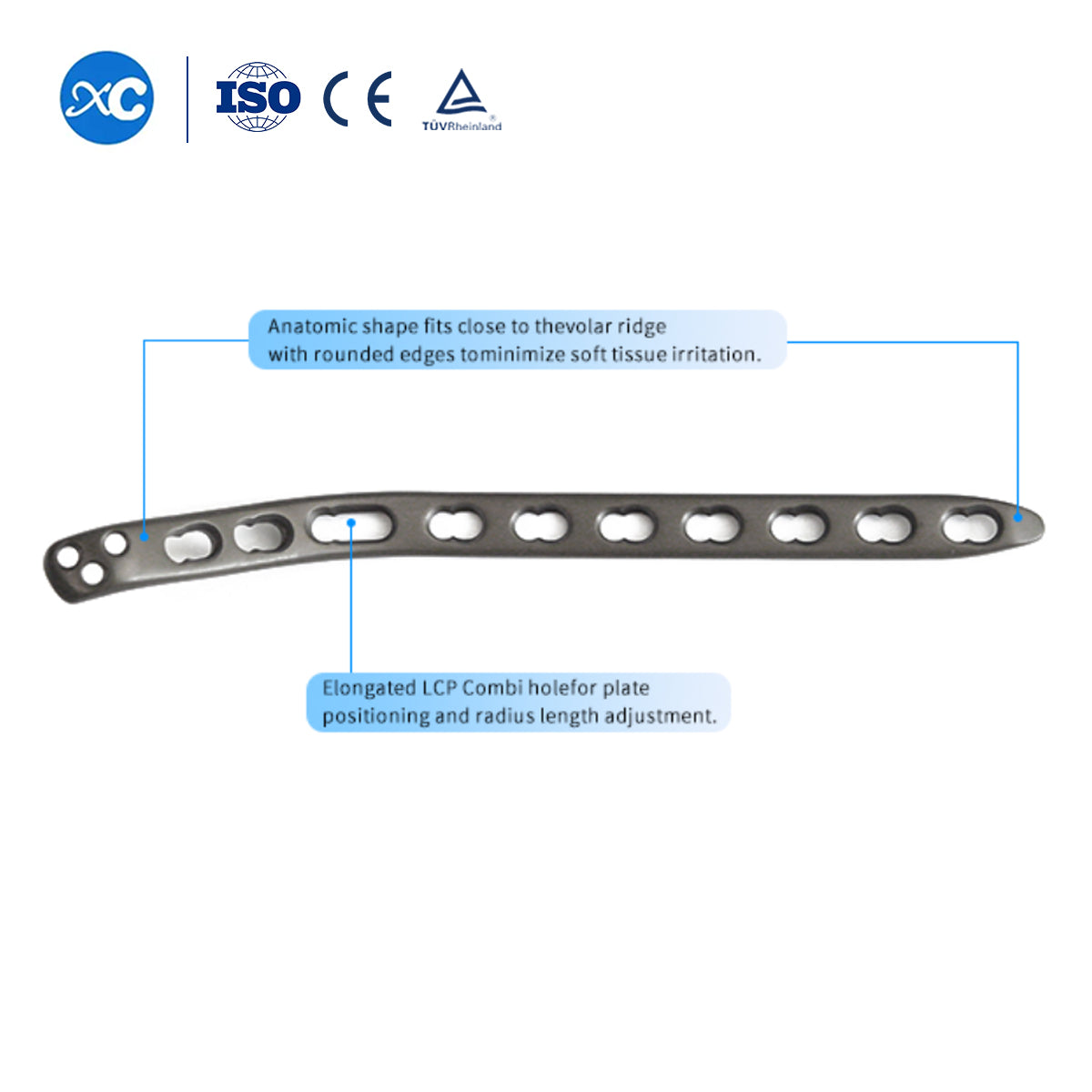 Distal Humerus Medial Locking Plate