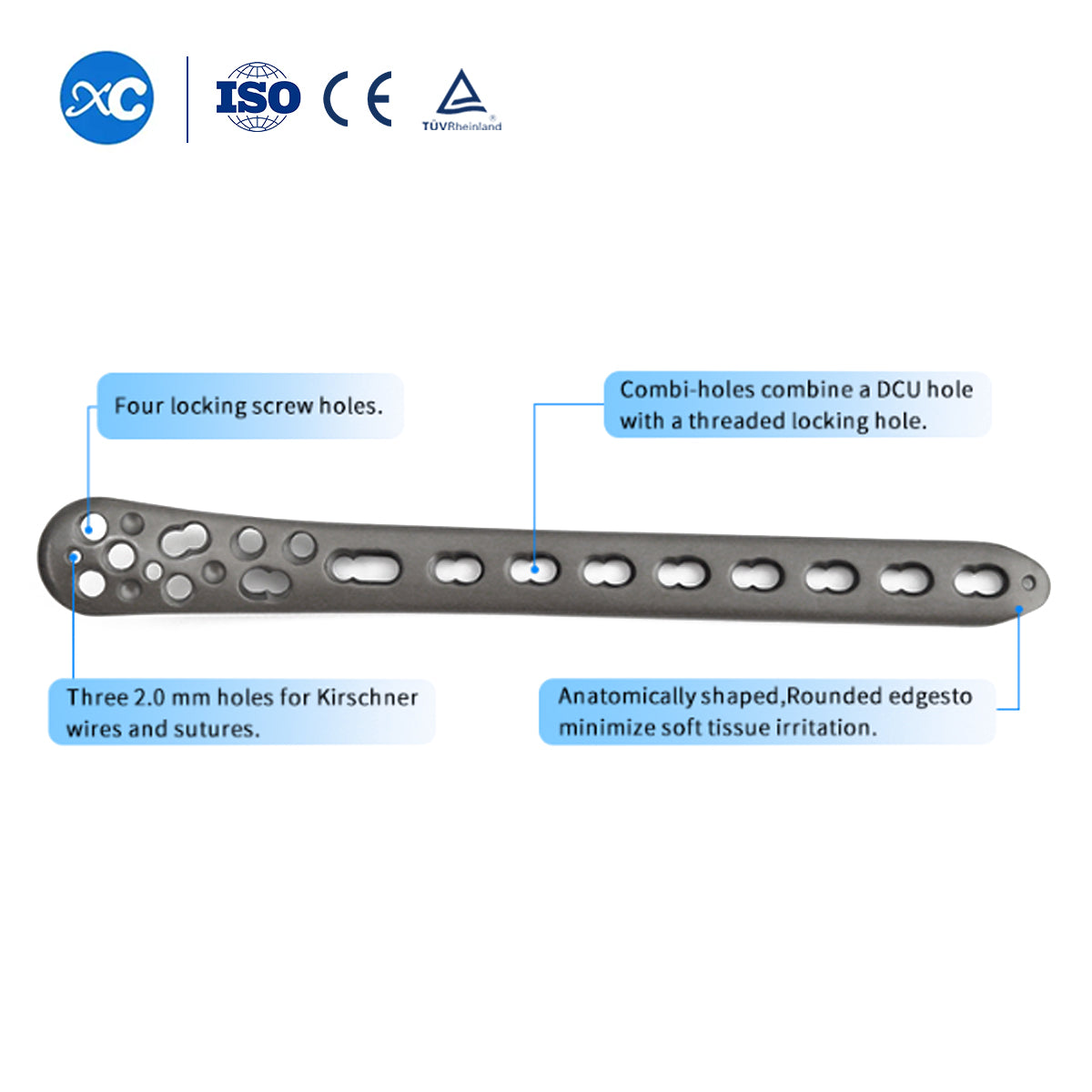 Distal Tibia Medial  Locking Plate-II
