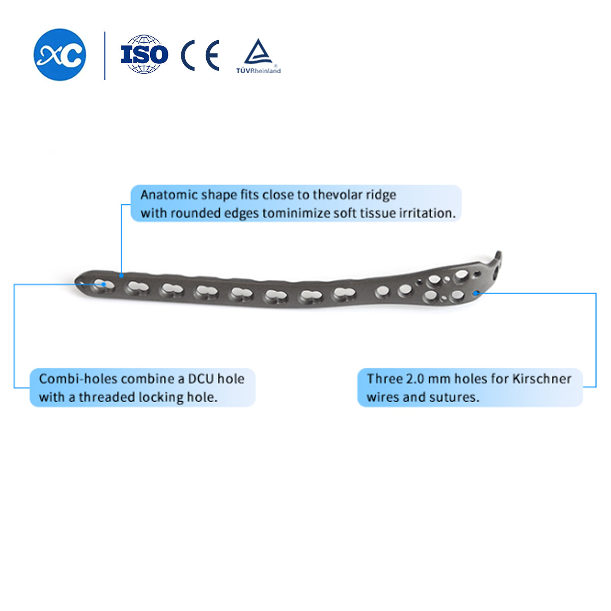 Ulna Olecranon Locking Plate