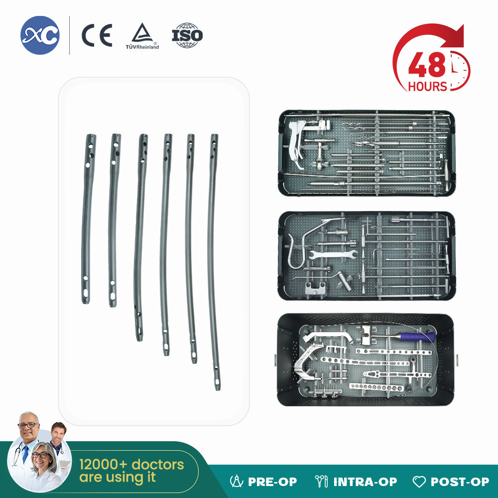 Reversed Femoral Intramedually Nail          match 4.5mm locking screw