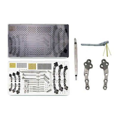 veterinary 2.7/3.5mm Titanium Polyaxial Locking TPLO Plate and Surgical Instrument Kit