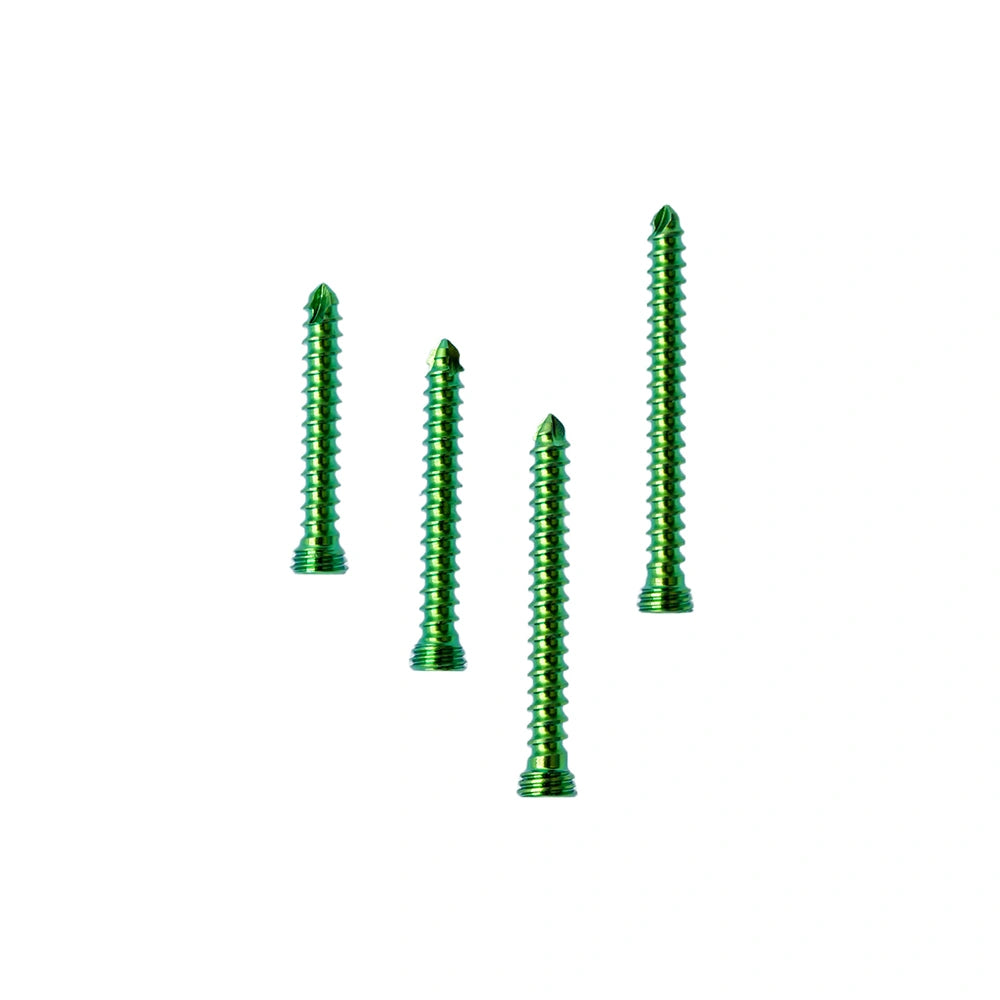 Veterinary 2.0mm AO Titanium Locking Screw for Orthopedic Surgical Use