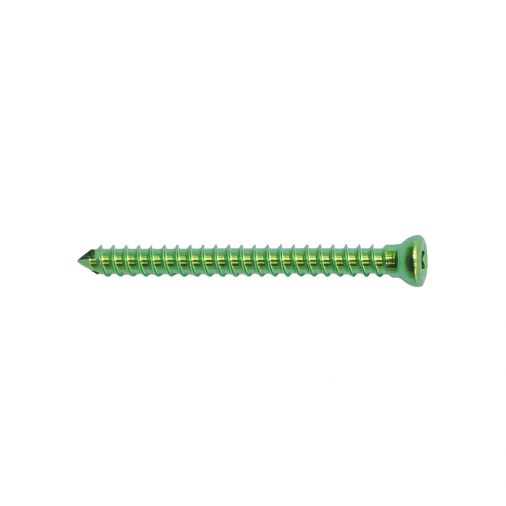 Veterinary Full-Threaded Cancellous Titanium Screw φ2.0mm for Orthopedic Use