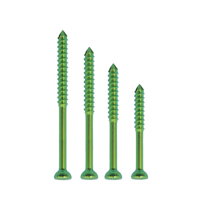 Orthopedic Veterinary 2.0mm Partial-Threaded Cancellous Titanium Screw for Small Animal Orthopedic Fixation