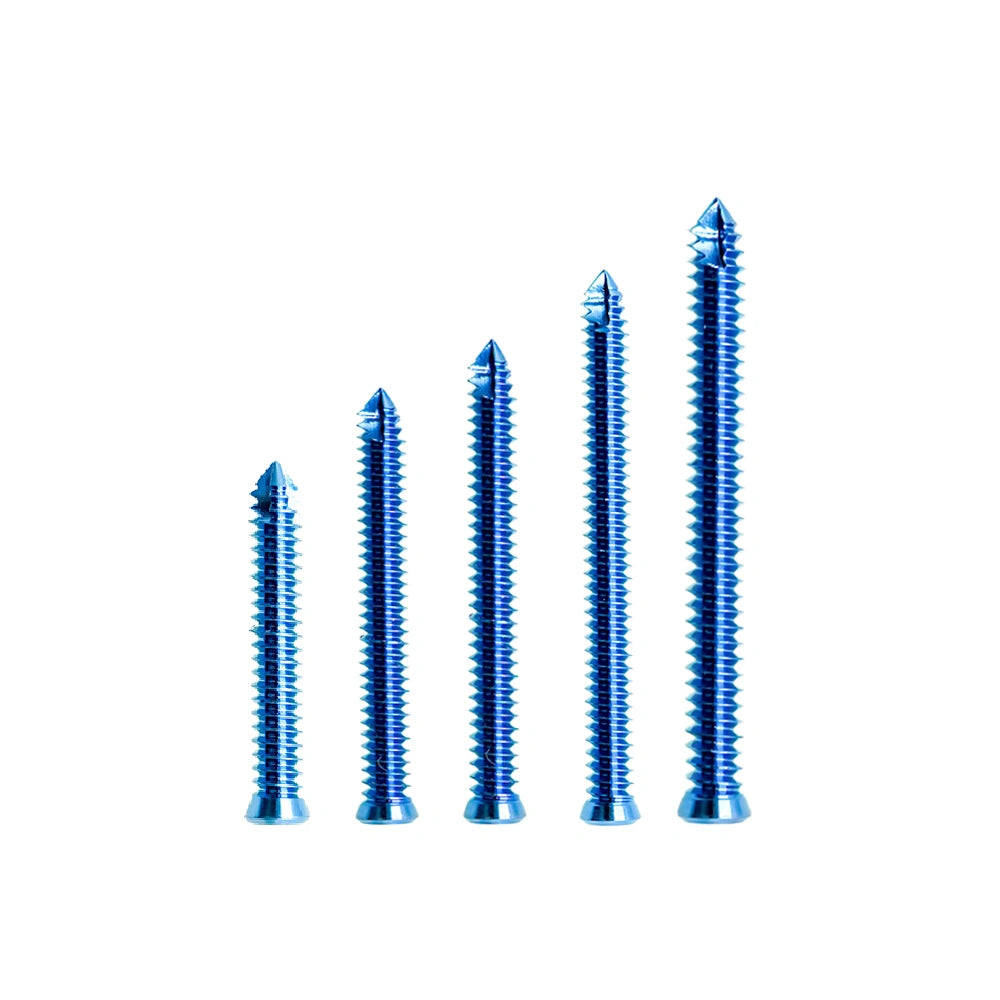 Veterinary Implants 2.4mm Stem Locking Screw for Canine Bone Fracture Fixation