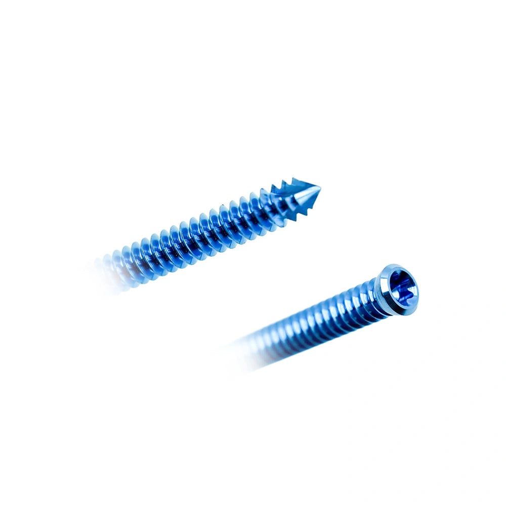 Veterinary Implants 2.4mm Stem Locking Screw for Canine Bone Fracture Fixation