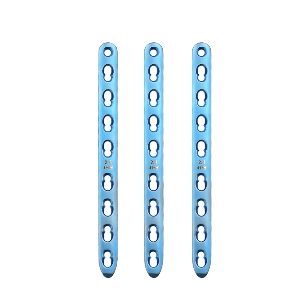 2.4mm Veterinary Straight LCP Locking Plate Implants for Animal Orthopedic Trauma Surgery