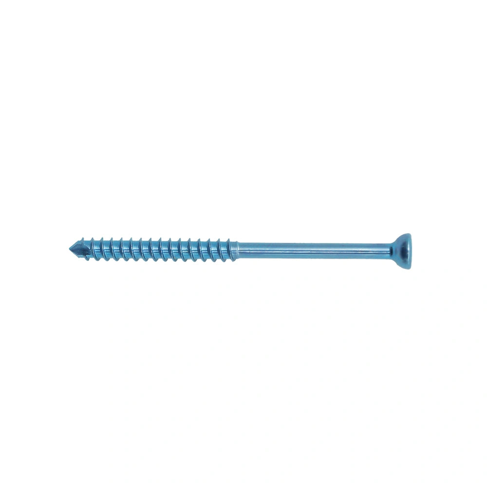 Vet φ2.5mm Partial-Thread Cancellous Titanium Screw for Veterinary Orthopedic Implants