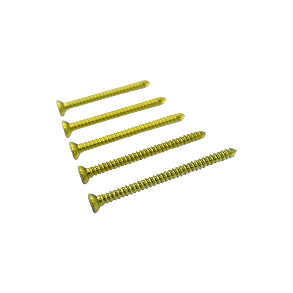 2.7mm Dog Orthopedic Surgeon Cortical Self-Tapping Screw with CNC Machining for Veterinary Bone Fixation