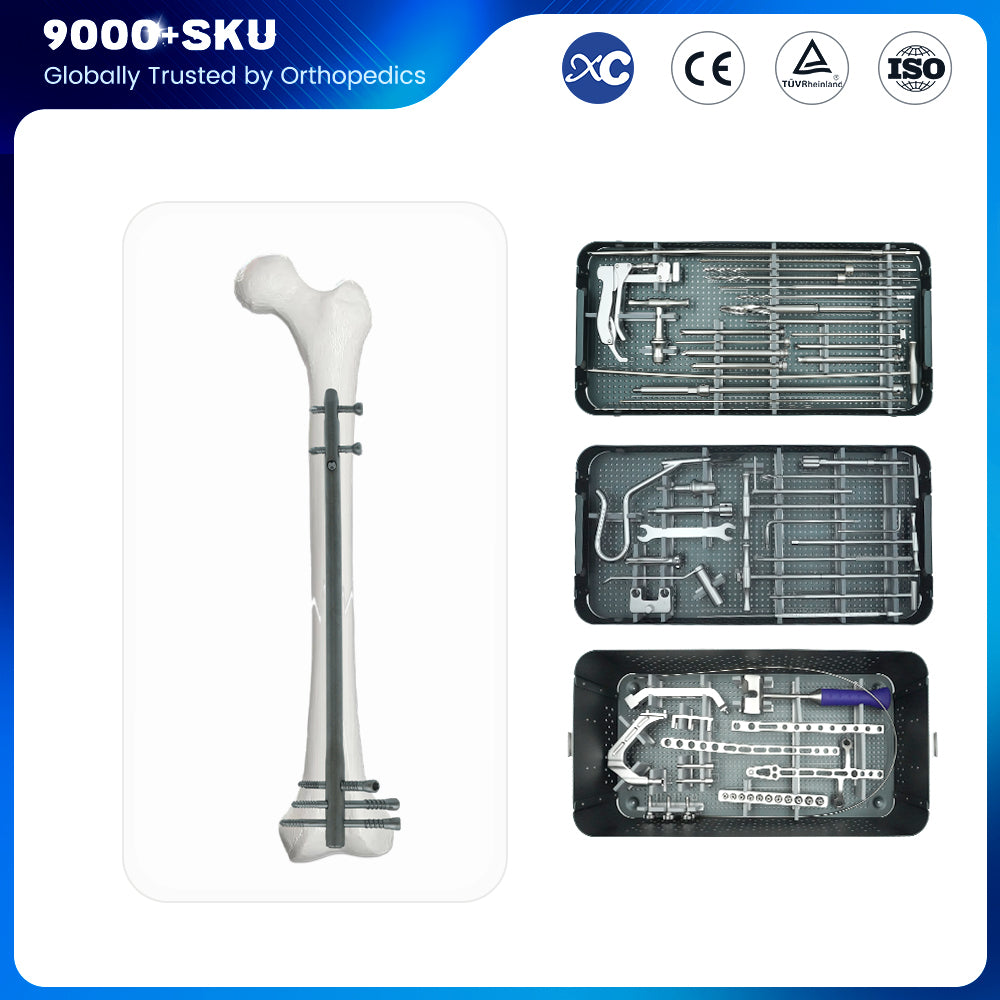 New Reversed Femoral Intramedullary Nail Instrument Set