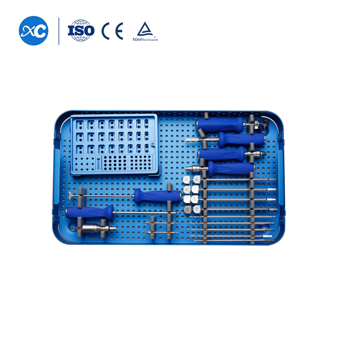 Cervical Peek Cage With 2 Locking Screw Instrument Set