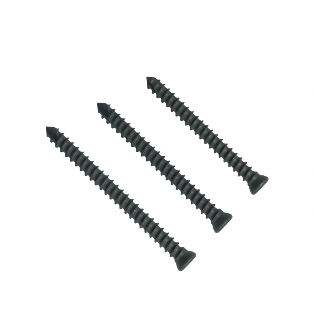 Veterinary 3.0mm Full-Thread Cancellous Titanium Screw for Small Animal Orthopedics