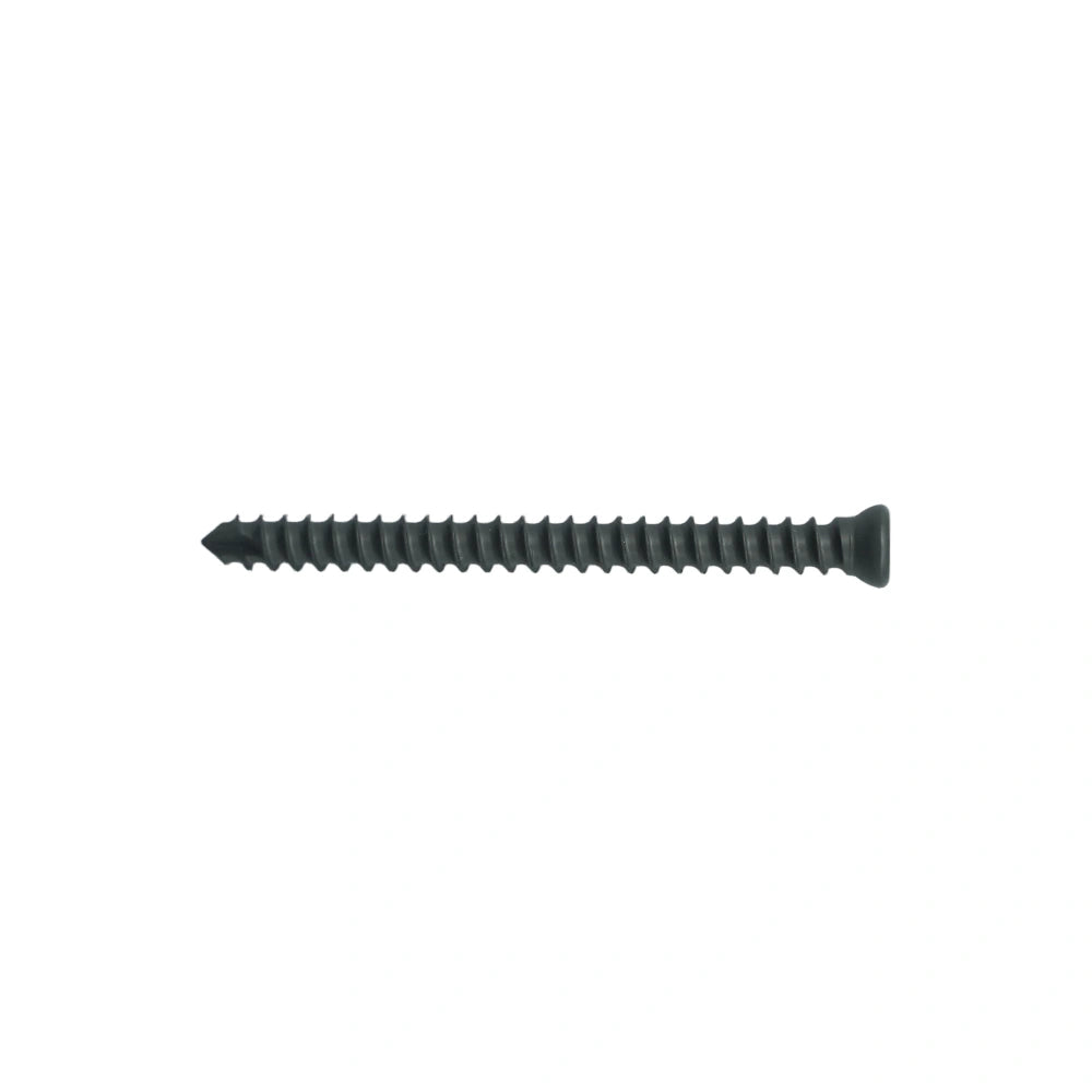 Veterinary 3.0mm Full-Thread Cancellous Titanium Screw for Small Animal Orthopedics