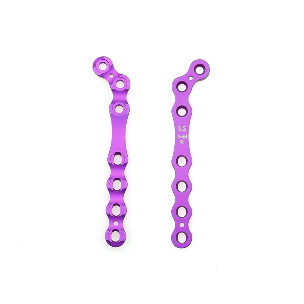 Veterinary L-Type Locking Plate (3.2 mm) for Canine Orthopedic Fracture Fixation and Reconstruction