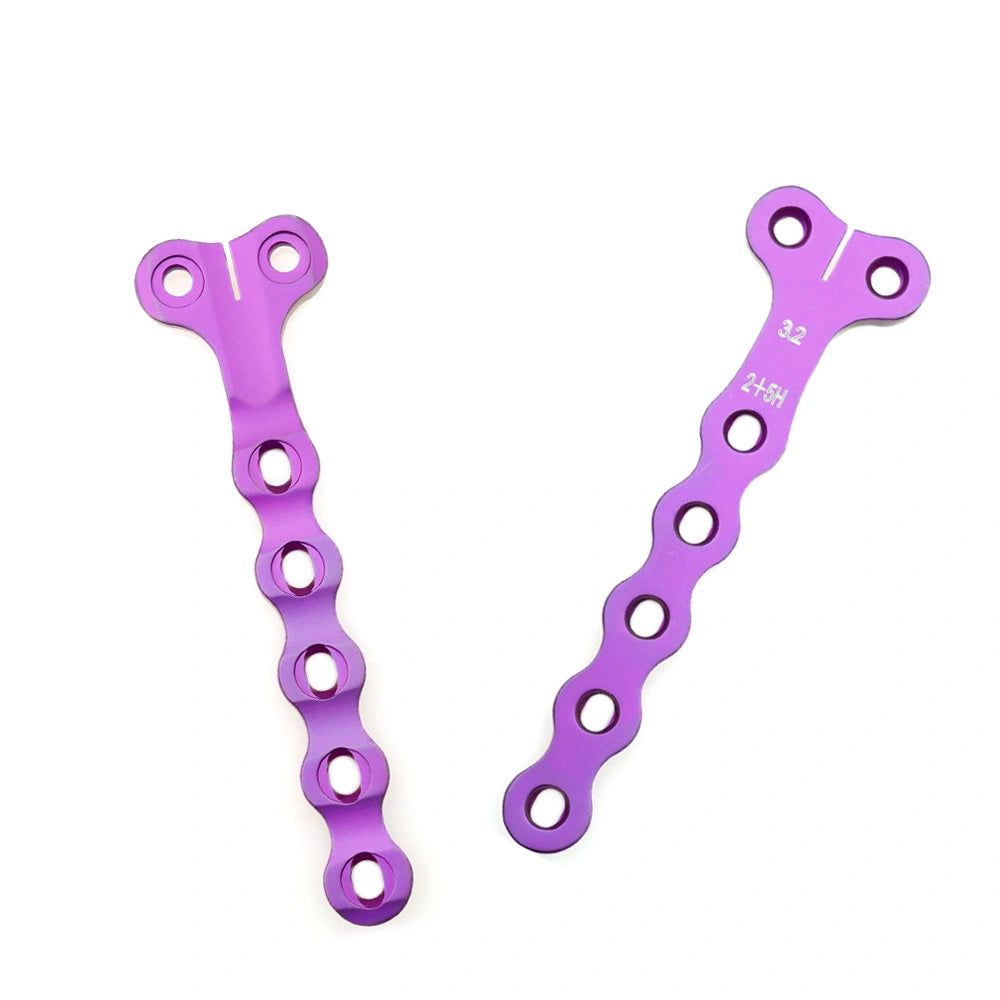 Veterinary Orthopedic Implant 3.2mm T-Type Locking Plate Made with Biocompatible Titanium