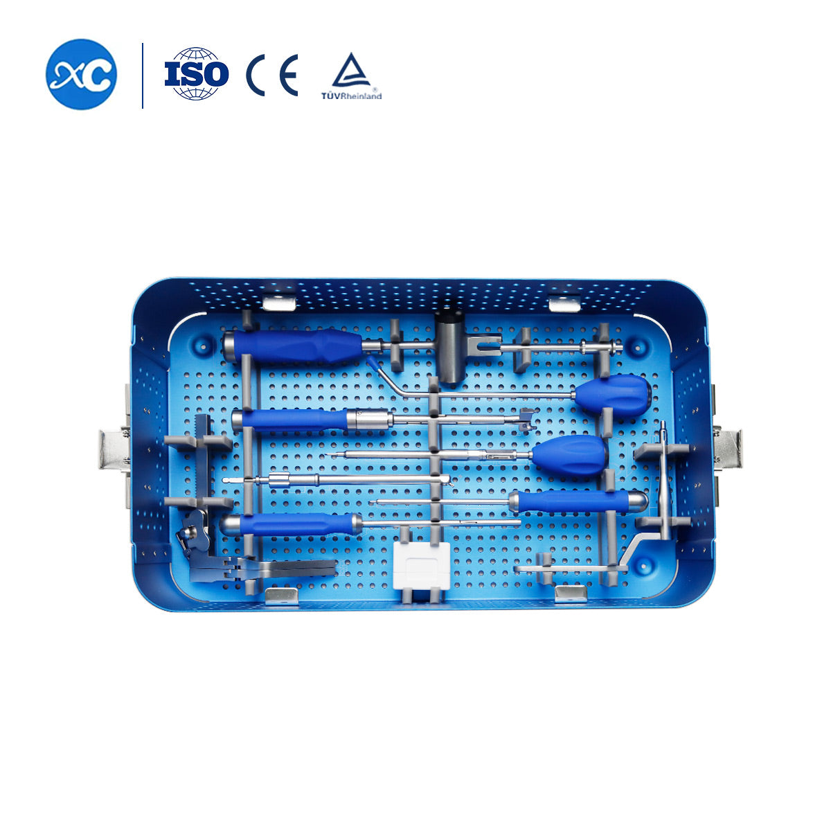 Cervical Peek Cage With 2 Locking Screw Instrument Set