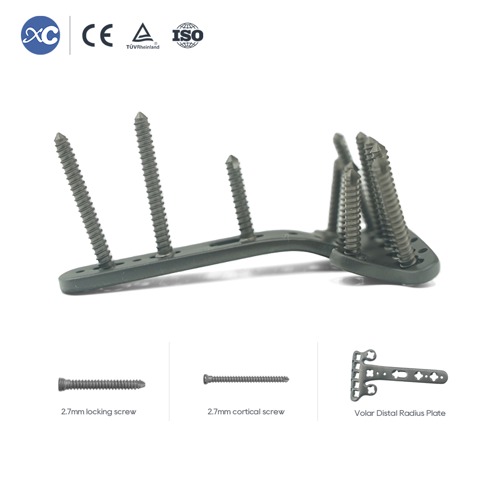 Distal Radius Volar-Multi-axial Locking Plate(withradial tap)