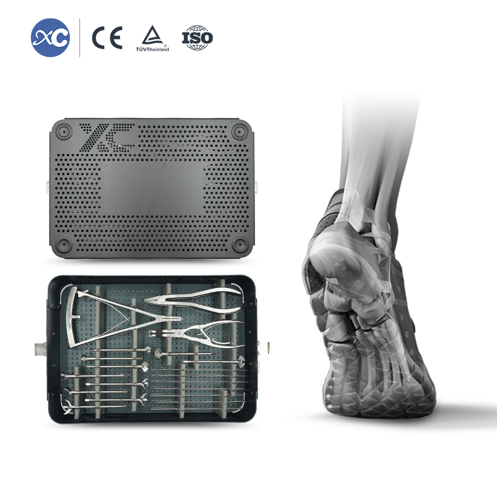 Foot and ankle orthosis instrument set