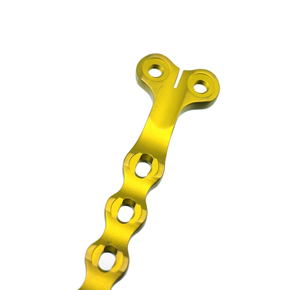 Veterinary Orthopedic Implant 4.0mm T-Type Titanium Locking Plate for ALPS Animal Fracture Surgery